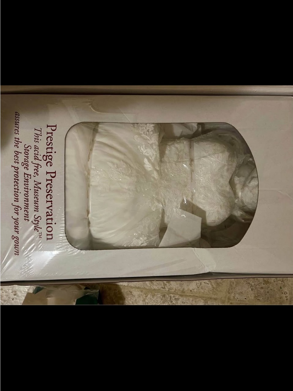 Custom-Made Preserved Wedding Dress